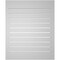 Ekena Millwork Vertical Surface Mount PVC Gable Vent: Functional, w/ 2"W x 1-1/2"P Brickmould Frame, 28"W x 34"H GVPVE28X3402SF - alternate 3